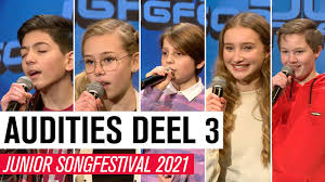 The winner of the contest goes on to represent the netherlands in the junior eurovision song contest (dutch: 3 Audities Jsf 2021 Deel 3 Junior Songfestival 2021 Youtube