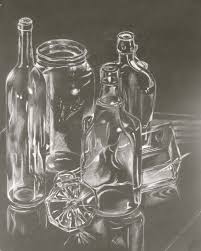 Glass is one of the most difficult materials to capture in colored pencil, copic marker, or watercolor. Easy Pencil Sk H Of Still Life Novocom Top