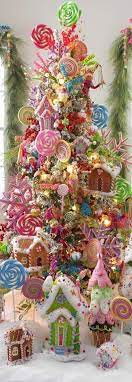 First we have our very own candy ornaments we made for our candyland christmas tree theme! Lifestyle Candy Christmas Tree Christmas Tree Themes Pink Christmas