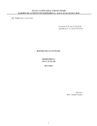Raport asupra activității desfășurate în anul școlar 2012. Https Www Didactic Ro School Ad Download Id 9319