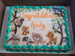 Woodland Animal Baby Shower Cake Animal Baby Shower Cake Baby Shower Woodland Theme Baby Shower Woodland