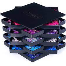 Shipping business days australia wide via australia post from sydney with tracking number. Tidyboss 8 Puzzle Sorting Trays With Lid Portable Jigsaw Puzzle Accessories Black Background Makes Pieces Stand Out To Better Sort Patterns Shapes And Colors For Puzzles Up To 1500 Pieces Amazon Com Au Toys Games