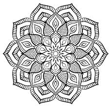 Mandala Big Flower Big Flower Forming A Mandala From The Gallery Mandalas Jus Mandala Coloring Pages Coloring Pages Inspirational Abstract Coloring Pages