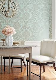 Living room furniture sets fabricut wallpaper pearl. Thibaut Inspiration Passaro Damask From Damask Resource 4 Wallpaper Living Room Damask Wallpaper Living Room Home Decor