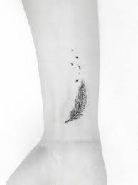 Just like the wrist, this area is also not too broad to accommodate a large tattoo. Dazzling Small Feather Tattoo Small Feather Tattoo Small Tattoos Momcanvas