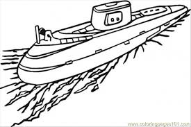 Submarines are part of the military arsenals of all the world's major military power. Submarine Coloring Page For Kids Free Water Transport Printable Coloring Pages Online For Kids Coloringpages101 Com Coloring Pages For Kids