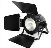 Éclairage de scène LED COB 2 en 1 DMX 100 W Blanc chaud Projecteur + panneau