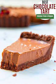 Vegan Chocolate Tart Gluten Free Healthy Living James Recipe Chocolate Tart Chocolate Tarts Recipe Vegan Chocolate