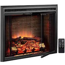 The klaus from puraflame does just that, by preserving the traditional aesthetics of a conventional fireplace with a glass door and mesh screen while giving you instant access to flames and heat. The 6 Best Electric Fireplaces Of 2021