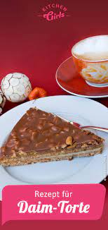Die daims kleinschneiden und ca. Rezept Fur Daim Torte Rezept Daim Torte Kuchen Und Torten Kuchen Und Torten Rezepte