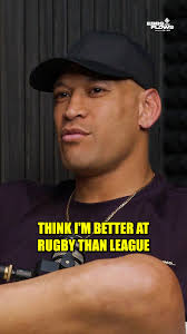 He's played at the highest level of league and union, but which code does  Folau prefer? 🤔