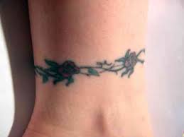 Ankle Braceletmy Rose Ankle Bracelet Tattoo Picture