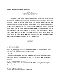 Sebelumnya, kita telah mengetahui beberapa contoh sinopsis dari berbagai jenis karangan, yakni contoh sinopsis novel dan contoh sinopsis antologi cerpen.artikel ini pun juga akan menampilkan beberapa contoh sinopsis dari karya tulis lainnya, yang mana jenis karya tulis yang ditampilkan contoh sinopsisnya adalah buku kumpulan puisi. Contoh Sinopsis Dan Naskah Film Pendek Dede Hilman Academia Edu