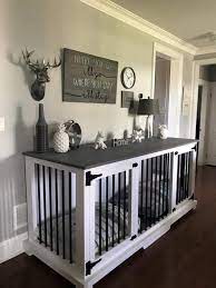 Maybe you would like to learn more about one of these? Dog Kennel Tv Table Combo Diy Dog Pen Indoor How To Build An Indoor Outdoor Dog Kennel Lowes Dog House Dog House Plans Dog House Diy Dog Crate Furniture