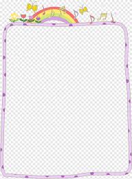 Seeking more png image heart doodle png,heart filter png,circle border png? Pink And Purple Heart Frame Illustration Cartoon Purple Rainbow Border Watercolor Painting Frame Png Pngegg