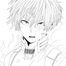 Check spelling or type a new query. Printable Todoroki Shouto Coloring Pages Anime Coloring Pages