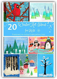 20 Winter Art Ideas For Kids That Are Frame Worthy Winter Art Winter Crafts Art For Kids