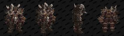 I'll explain how this works on one example and every other works the same: Mag Har Orc Heritage Armor Blackrock And Frostwolf Clan Tints Wowhead News