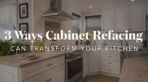 We even offer countertop concepts to provide a seamless process! 3 Ways Cabinet Refacing Can Transform Your Kitchen Kitchen Magic Youtube