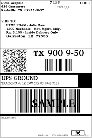 Blank ups shipping label template / free 49 ups shipping label template model | free template. Ups Label Example