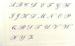 Calligraphy Alphabets A To Z Hope you will find this very interesting and helpful.