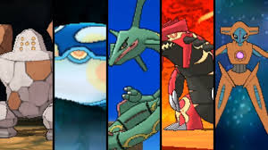 Pokemon Omega Ruby And Alpha Sapphire All Hoenn Legendary Pokemon Youtube