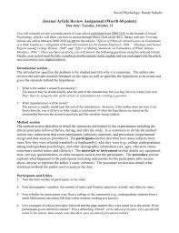 The introduction should then expand on the abstract and set the scene. Checklist For Critically Reading A Journal Article