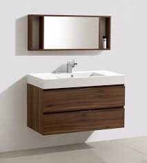 A floating bathroom vanity creates more floor space and are usually very sharp and cleanly designed. 39 Inch Caspar Wall Mounted Modern Bathroom Vanity Mv317000c