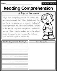 Problem And Solution Reading Passages 2nd Grade Reading Passages Reading Passages 2nd Grade Reading