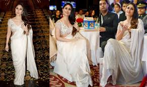 Tollywood actress pooja sri images. Kareena Kapoor Khan Wears A White Manish Malhotra Saree At An Award Ceremony But Her Drape Looks Weird See Pics India Com