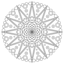 Mandala is a complex, symmetrical or asymmetrical ornament that represents a microcosm of the entire universe. Mandala Coloring Pages For Adults Kids Happiness Is Homemade