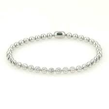 Both sporty and elegant this cartier tennis bracelet is a perfect gift. Sold Price Cartier 2 04ct Diamond 18k Bead Tennis Bracelet July 6 0119 9 00 Pm Edt