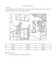 We bought some souvenirs to bring home. Upsr English Paper 2 Section C