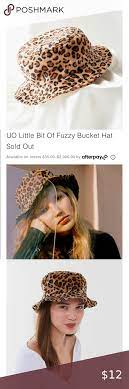 Fuzzy Cheetah Bucket Hat Urban Outfitters Accessories Cheetah Bucket Hat Cheetah Print