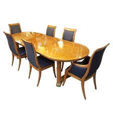 Hickory chair dining room dining chairs. Hickory White Genesis Burled Wooden Two Leafs Six Chairs Design Plus Gallery