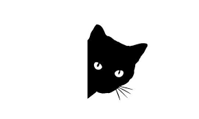 Funny Cute Peeking Cat File Svg Ai Dxf Eps Png Digital Etsy Peeking Cat Car Decals Vinyl Cat Art