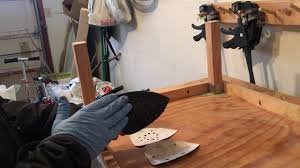 طريقة صنفرة الخشب Youtube