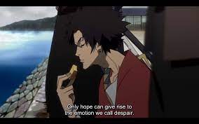 Surprising Words Of Wisdom From Mugen Samurai Champloo Samurai Champloo Aesthetic Anime Samurai
