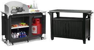 Keter storage shed keter xl garage storage cabinet. 5 Best Outdoor Grill Prep Tables For 2021