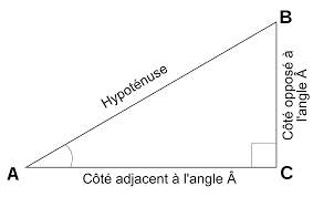 Un triangle rectangle possède un angle droit. Triangle Rectangle Wikipedia
