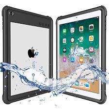 Shellbox Compatible For 2017 2018 Waterproof Case Ipad 9 7 Inch Ipad 6th Generation Shockproof Case Water Resista Water Proof Case Waterproof Ipad Case Ipad 6