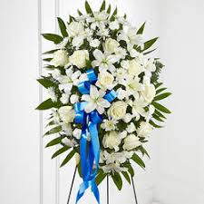 These flowers are also appropriate for both genders. Blue Funeral Flowers