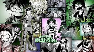 Deku, the nickname of izuku midoriya, the main character of the anime and manga series my hero academia. Anime Manga Collage Boku No Hero Academia Midoriya Izuku Manga Hd Wallpaper Wallpaper Flare