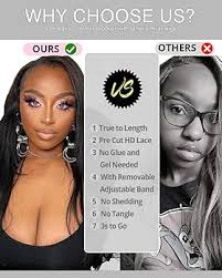 Amazon.com : Glueless Human Hair Wigs