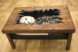 Lift top coffee table w/ hidden storage drawer&compartment living room1. Friday The 13th The Coffee Table Bloody Disgusting