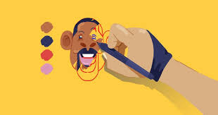 Adobe illustrator & photoshop tutorial: How To Draw Caricatures For Motion Design