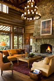 At rocky mountain cabin whether it is country decor, western decor, cabin decor, rustic home decor, lodge decor, fish decor. Rustic Mountain Home Showcases Inspiring Views Of Big Sky Country Rustic Living Room Home Rustic House