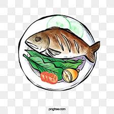  A Whole Grilled Fish Cucumber Plate Roast Fish Png Transparent Clipart Image And Psd File For Free Download Fish Vector Roast Fish Fish Illustration