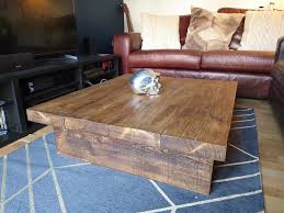 Scaffold Board Coffee Table Wohnzimmertische Couchtisch Holz