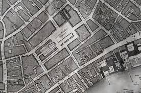 Covent Garden Market As It Appears On The 18th Century Map 18th Century Century London City